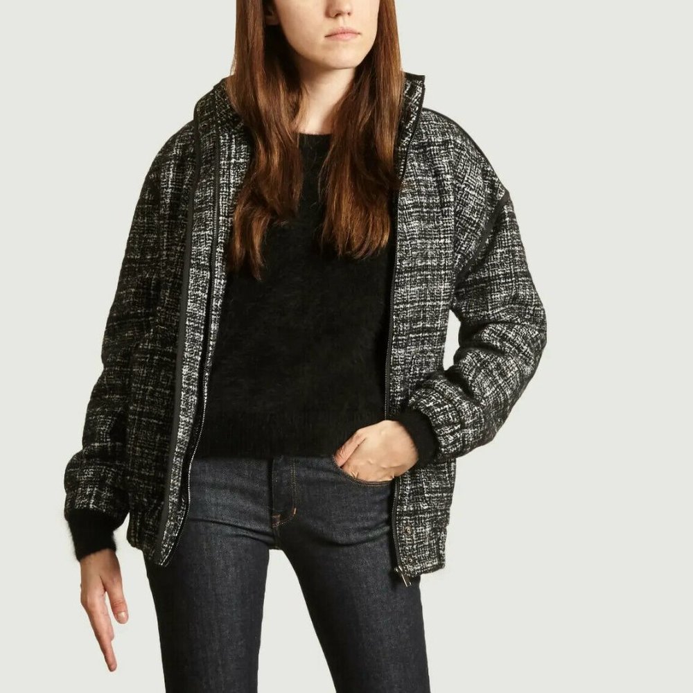 Suncoo Womens Evine Jacket NWT Size 1 Small Black $280